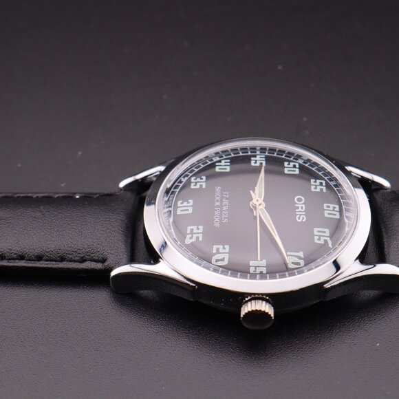 Oris Vintage Swiss 17 Jewels Hand-Wound Mechanical Men's Watch - FREE SHIPPING - Picture 7 of 12